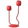 Candlestick/Tealight Holder Bright Red 29 Cm