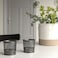 Candle Holder Grey 9 Cm