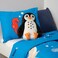 Cushion Penguin-Shaped Black/White 40X32 Cm
