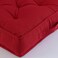 Floor Cushion Red 45X45X10 Cm