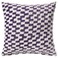Cushion Cover Purple/Patterned 50X50 Cm