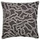Cushion Cover Anthracite/Off-White 50X50 Cm