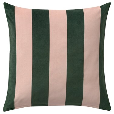 Cushion Cover Stripe/Pink Green 50X50 Cm