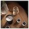 Scented Tealight Vetiver &amp; Geranium/Black-Turquoise 3.5 Hr/30 Pack
