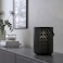 Lantern For Block Candle Black 22 Cm