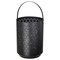 Lantern For Block Candle Black 22 Cm