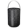 Lantern For Block Candle Black 22 Cm