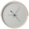 Wall Clock Ash Veneer/Light Grey 42 Cm/20 Pack