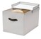 Box With Lid Stackable And Decorative Storage Box 35X50X30cm