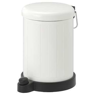 Waste Bin Soft-Closing Lid Closes Smoothly And Quietly 4L