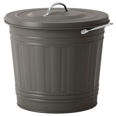 Bin With Lid Easy To Fill Up And Empty As You Can Secure 16L