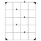 Memo Board With Clips 60X75cm