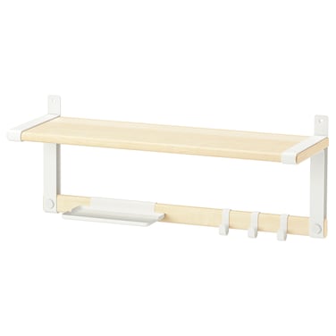 Wall Shelf Smooth Edge On The Long Side 65X26cm