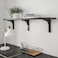 Wall Shelf Smooth Edge On The Long Side 120X20cm