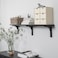 Wall Shelf Smooth Edge On The Long Side 120X20cm