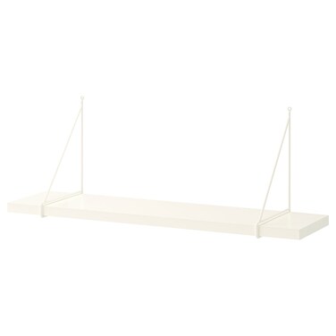 Wall Shelf Smooth Edge On The Long Side 80X20cm
