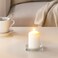 Unscented Block Candle Natural 10cm