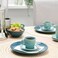 Cup With Saucer Matt/Light Turquoise 7cl