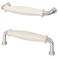 Handle Off-White/Chrome-Plated 141mm