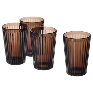 Glass Brown Also Suitable For Hot Drinks 31cl