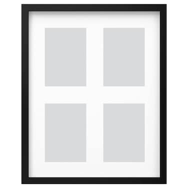 Frame For 4 Pictures Black 40X50cm