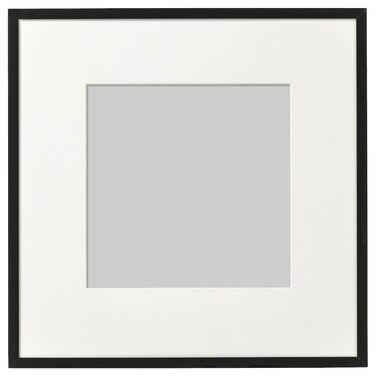 Frame Ideal To Use With Alfta Adhesive Hook Black 32X32cm