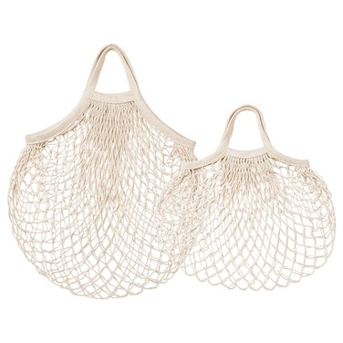 Net Bag Set Of 2 Natural