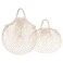 Net Bag Set Of 2 Natural