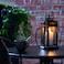 Lantern F Block Candle In/Outdoor Black 28cm