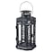 Lantern F Block Candle In/Outdoor Black 28cm
