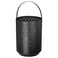 Lantern For Block Candle Black 22cm