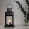 Lantern For Block Candle In/Outdoor Black 28cm