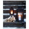Lantern For Block Candle In/Outdoor Black 28cm