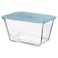 Food Container With Lid Rectangular Glass/Silicone 1.8 L
