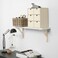 Wall Shelf White/Aspen 80X20cm
