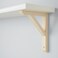 Wall Shelf White/Aspen 80X20cm