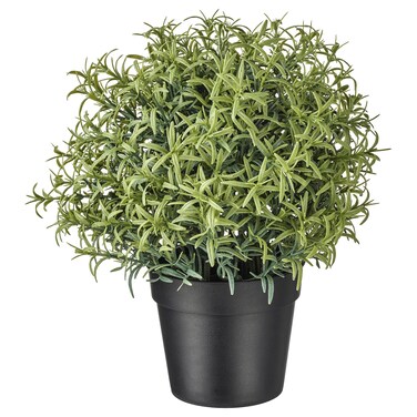 Artificial Potted Plant Rosemary 9cm
