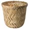 Plant Pot Handmade Skilled Craftspeople Bamboo 12cm