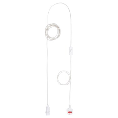 Cord Set Use A Cord Set To Easily Adjust White 4 M