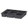 Tray Dark Storage Space Efficiently By Stacking Trays Grey 40X30cm