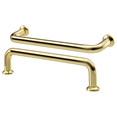 Handle Modern Handle With Clean Lines Brass-Colour 143mm