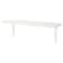 Shelf With Bracket White 80X20cm