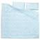 Duvet Cover And 2 Pillowcases White/Blue 240X220/50X80cm
