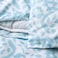 Duvet Cover And 2 Pillowcases White/Blue 240X220/50X80cm