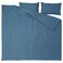 Duvet Cover And 2 Pillowcases Dark Blue/Light Blue 240X220/50X80cm