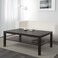 Coffee Table Black-Brown 118X78cm
