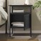 Bedside Table Anthracite 45X36X59cm