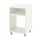 Bedside Table White 37X37cm