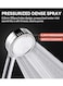 Filtered Shower Head With Shower Filter For Chlorine Removal And Hair Skincare Protection