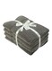 Bliss Casa 4-Piece Bath Towels 100% Combed Cotton